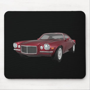 Camaro 1972: Muskel-Auto: Süßigkeit Apple beende Mousepad