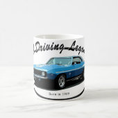 Camaro Blau 1969 Kaffeetasse (Mittel)