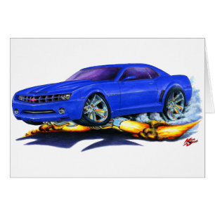 Camaro Blau-Auto 2010