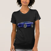 Camaro Blau-Auto 2010-12 T-Shirt (Vorderseite)