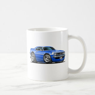 Camaro Blau-Weißes Auto 1968 Kaffeetasse