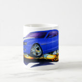 Camaro Blau-Weißes Auto 2010 Kaffeetasse (Mittel)