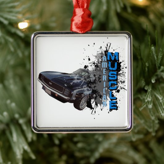 Camaro Burst Ornament Aus Metall (Baum)