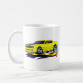 Camaro Gelb-Schwarzes Auto 2010 Kaffeetasse (Links)