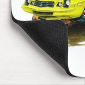 Camaro gelbes Auto 1979-81 Mousepad (Ecke)
