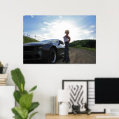 Camaro Girl Poster (Heimbüro)
