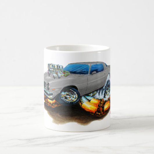 Camaro Grau-Auto 1974-78 Kaffeetasse (Mittel)