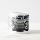 Camaro Grau-Schwarzes Auto 1968 Kaffeetasse (Vorderseite Links)
