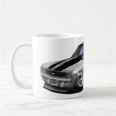 Camaro Grau-Schwarzes Auto 1969 Kaffeetasse (Links)