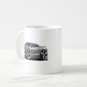 Camaro Grau-Schwarzes Auto 2010-12 Kaffeetasse (Vorderseite Links)