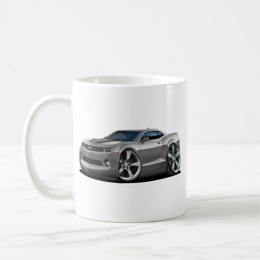 Camaro Grau-Schwarzes Auto 2010-12 Kaffeetasse (Links)
