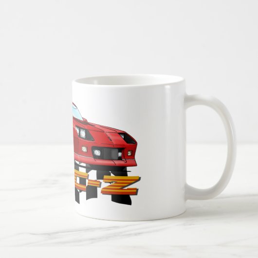 CAMARO_IROC_Z_red Kaffeetasse (Rechts)
