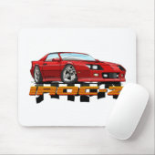 CAMARO_IROC_Z_red Mousepad (Mit Mouse)