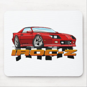 CAMARO_IROC_Z_red Mousepad
