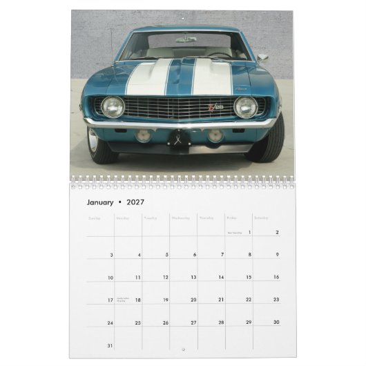 Camaro Kalender (Jan 2027)