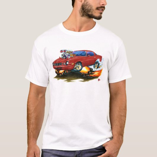 Camaro kastanienbraunes Auto 1979-81 T-Shirt (Vorderseite)