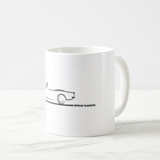 Camaro-Konvertible BLK 1968 Kaffeetasse (VorderseiteRechts)