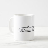 Camaro-Konvertible BLK 1968 Kaffeetasse (Vorderseite Links)