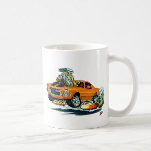 Camaro Orange-Schwarzes Auto 1970-72 Kaffeetasse