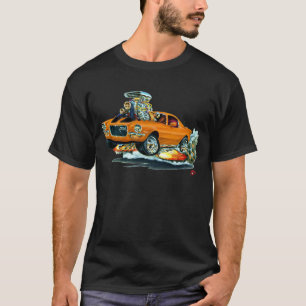 Camaro Orange-Schwarzes Auto 1970-72 T-Shirt