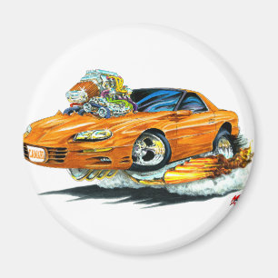 Camaro Orangen-Auto 1998-02 Magnet