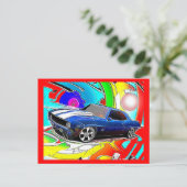 Camaro Post Card Postkarte (Stehend Vorderseite)
