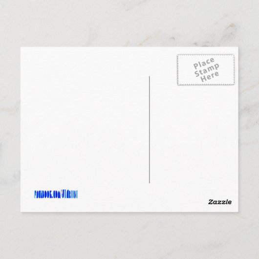 Camaro Post Card Postkarte (Rückseite)