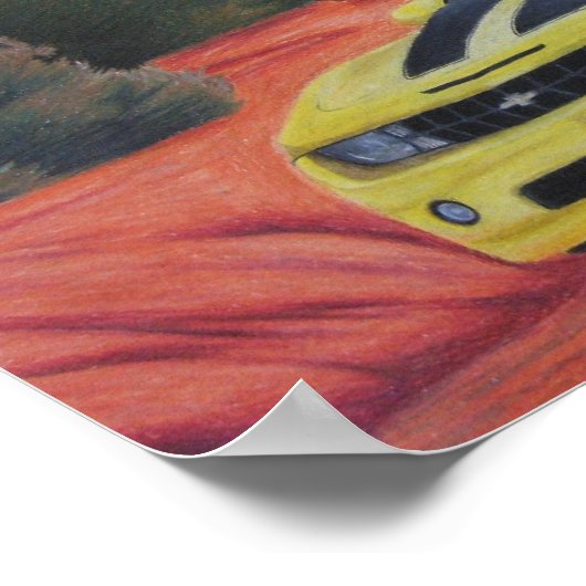 Camaro Poster (Ecke)