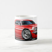 Camaro Rot-Weißes Auto 1968 Kaffeetasse (Mittel)