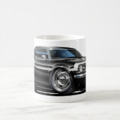Camaro Schwarz-weißes Auto 1968 Kaffeetasse (Mittel)