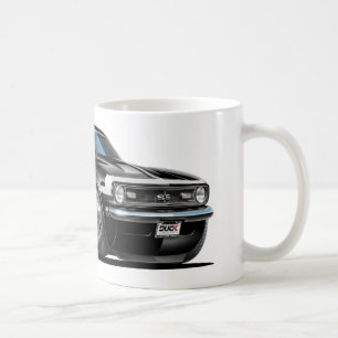 Camaro Schwarz-weißes Auto 1968 Kaffeetasse