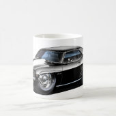 Camaro Schwarz-weißes Auto 1969 Kaffeetasse (Mittel)
