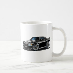 Camaro Schwarzes 1970-73/weißes Auto Kaffeetasse