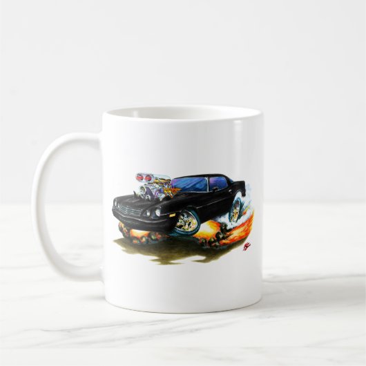 Camaro schwarzes Auto 1979-81 Kaffeetasse (Links)