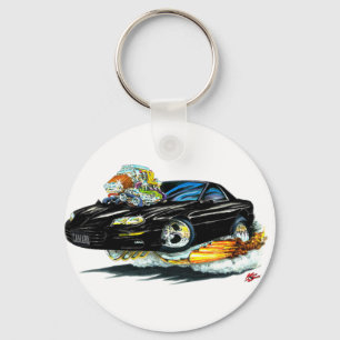 Camaro schwarzes Auto 1998-02 Schlüsselanhänger
