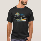 Camaro schwarzes Auto 1998-02 T-Shirt (Vorderseite)