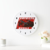 Camaro Sees Red Große Wanduhr (Zuhause)