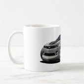 Camaro Silber-Schwarzes Auto 2010-12 Kaffeetasse (Links)