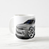 Camaro silbernes Auto 2010-11 Kaffeetasse (Vorderseite Links)