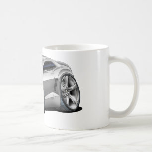 Camaro silbernes Auto 2010-11 Kaffeetasse