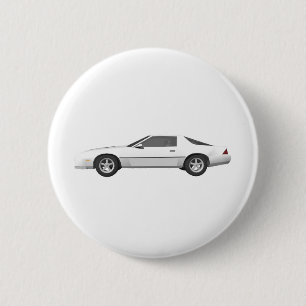 Camaro Sports Car: 3D-Modell: Button