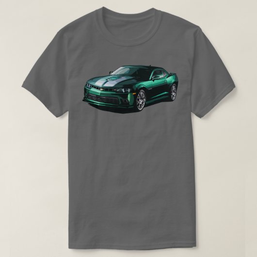 Camaro SS 2016 GREEN T-Shirt (Design vorne)