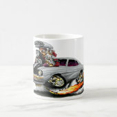 Camaro SS Grau-Schwarzes Auto 1969 Kaffeetasse (Mittel)