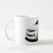 Camaro Weiß-Auto 2010-11 Kaffeetasse (Links)