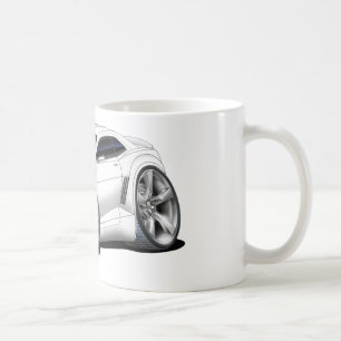 Camaro Weiß-Auto 2010-11 Kaffeetasse