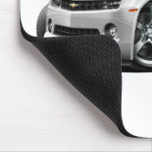 Camaro Weiß-Auto 2010-12 Mousepad (Ecke)