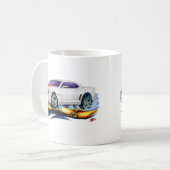 Camaro Weiß-Orange Auto 2010 Kaffeetasse (Vorderseite Links)