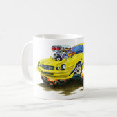 Camaro Z28 Gelb-Schwarzes Auto 1979-81 Kaffeetasse (Vorderseite Links)