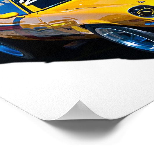 Camaro Z28 Poster (Ecke)