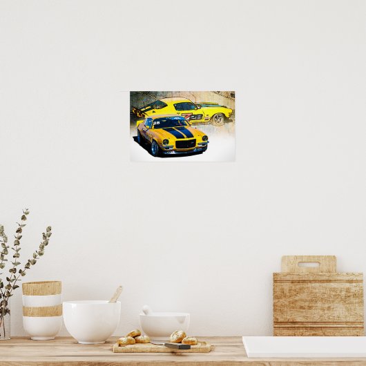 Camaro Z28 Poster (Küche)